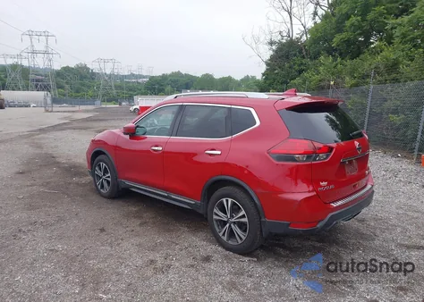 2017 Nissan Rogue Sl z USA, uszkodzony, nr VIN 5N1AT2MV6HC794988